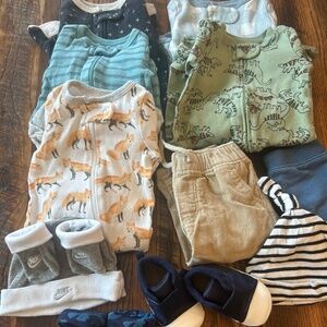 Baby boy clothing bundle NB & 0-3